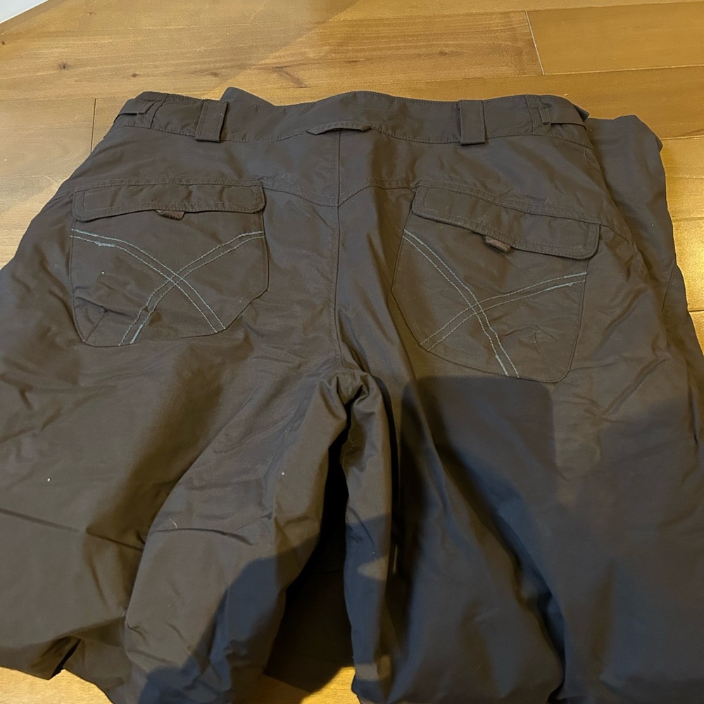 Columbia snow pants youth 18/20 brown